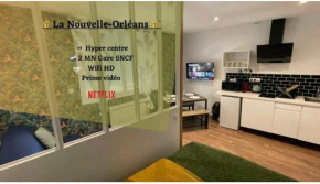 La Nouvelle-Orléans - hyper-centre- 2mn SNCF - Wi-Fi Netflix gratuit